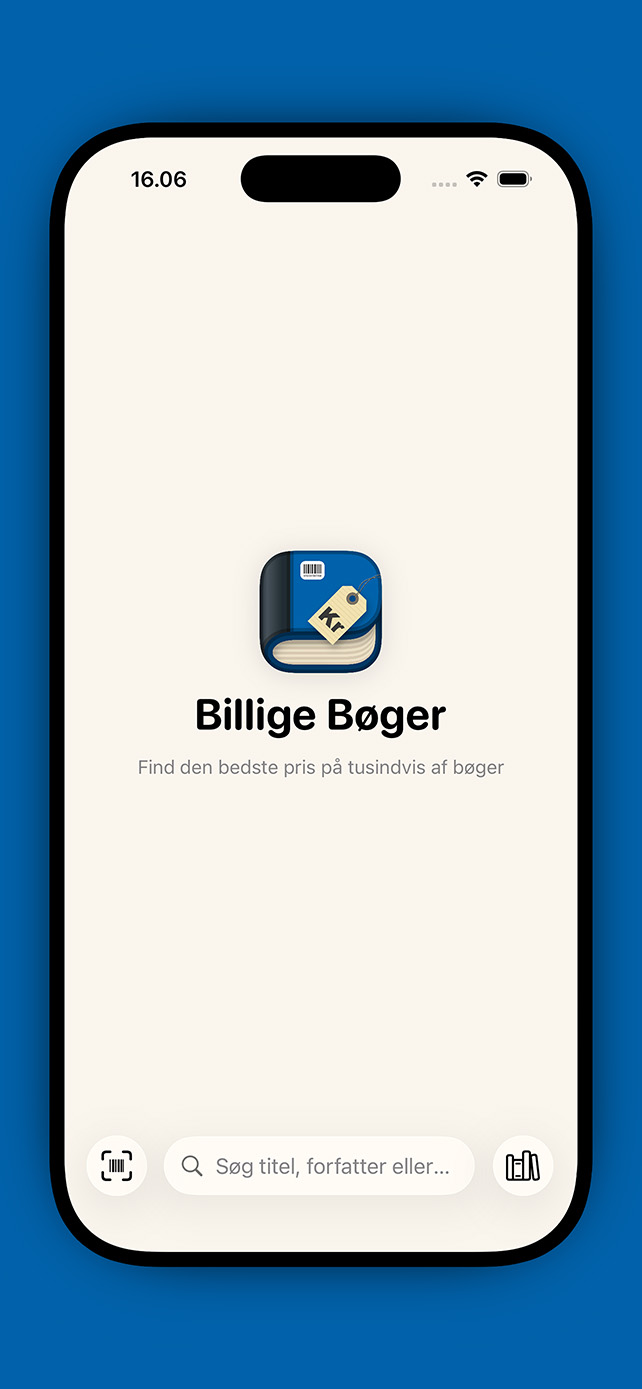 Billige Bøger søgning