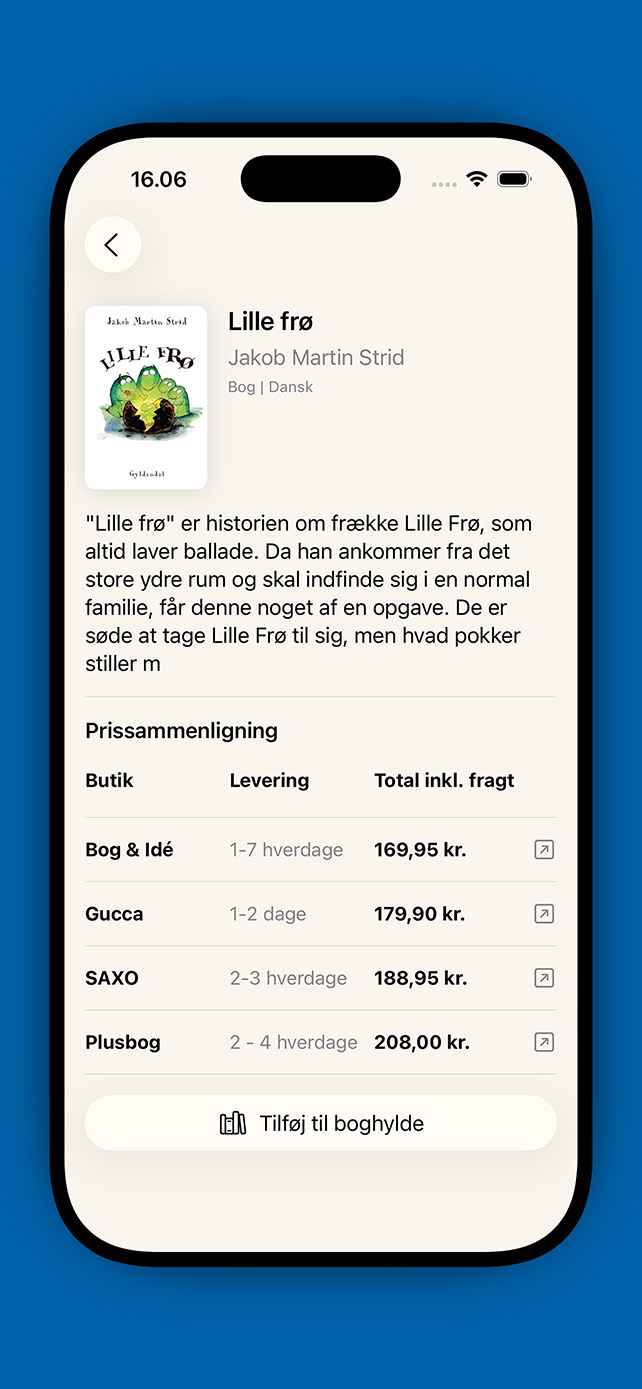 Billige Bøger prissammenligning